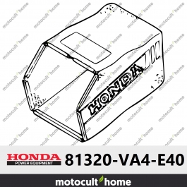 Tissu du bac d'herbe Honda 81320VA4E40 (81320-VA4-E40 / 81320-VA4-E40)