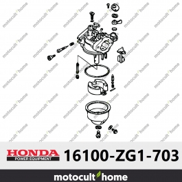 Carburateur complet Honda 16100ZG1703 (16100-ZG1-703)