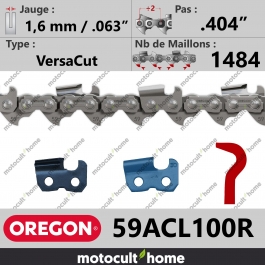 Rouleau de Chaîne de tronçonneuse Oregon 59ACL100R VersaCut .404