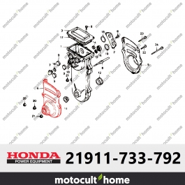 Protection droite de boite Honda 21911733792 (21911-733-792)