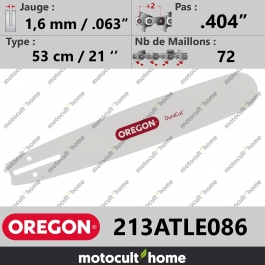 Guide de tronçonneuse Oregon 213ATLE086 DuraCut 53 cm .404