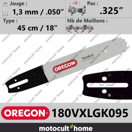 Guide de tronçonneuse Oregon 180VXLGK095 VersaCut 45 cm .325