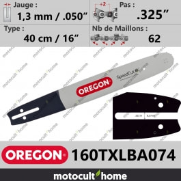 Guide de tronçonneuse Oregon 160TXLBA074 SpeedCut 40 cm .325