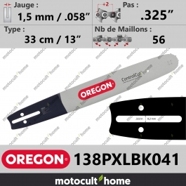 Guide de tronçonneuse Oregon 138PXLBK041 ControlCut 33 cm .325