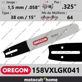 Guide de tronçonneuse Oregon 158VXLGK041 VersaCut 38 cm .325