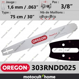 Guide de tronçonneuse Oregon 303RNDD025 PowerCut 75 cm 3/8