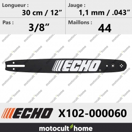 Guide de tronçonneuse Echo X102000060 ( X102-000060 ) 30 cm
