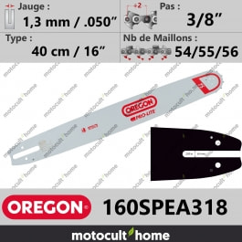 Guide de tronçonneuse Oregon 160SPEA318 Pro-Lite 40 cm 3/8