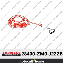 Lanceur complet Honda 28400ZM0J22ZB (28400-ZM0-J22ZB) (R280 ROUGE PUISSANT)