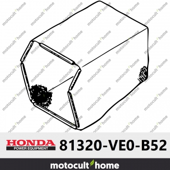 Tissu du bac de ramassage Honda 81320VE0B52 (81320-VE0-B52 )-30