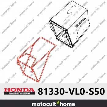 Cadre du bac de ramassage Honda 81330VL0S50 (81330-VL0-S50 )-30