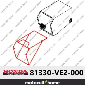 Cadre du bac de ramassage Honda 81330VE2000 (81330-VE2-000)-30