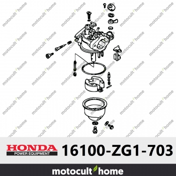 Carburateur complet Honda 16100ZG1703 (16100-ZG1-703)-30