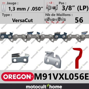 Chaîne de tronçonneuse Oregon M91VXL056E DuraCut 3/8" (LP) 1,3mm/.050andquot; 56 maillons-30