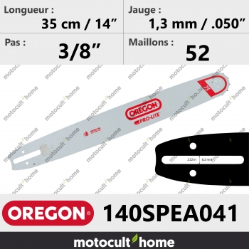 Guide de tronçonneuse Oregon 140SPEA041 Pro-Lite 35 cm-30