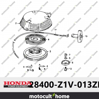 Lanceur complet Honda 28400Z1V013ZB ( 28400-Z1V-013ZB )-30