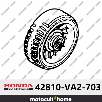 Roue arrière Honda 42810VA2703 ( 42810-VA2-703 )-30