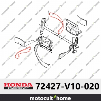 Caoutchouc de ramasseuse droit Honda 72427V10020 (72427-V10-020)-30