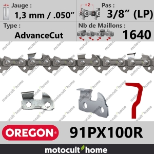 Rouleau de Chaîne de tronçonneuse Oregon 91PX100R AdvanceCut 3/8" (LP) 1,3mm/.050andquot; 1640 maillons-20