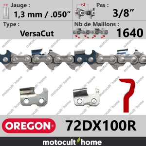 Rouleau de Chaîne de tronçonneuse Oregon 72DX100R VersaCut 3/8" 1,3mm/.050andquot; 1640 maillons-20