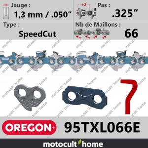 Chaîne de tronçonneuse Oregon 95TXL066E SpeedCut .325" 1,3mm/.050andquot; 66 maillons-20