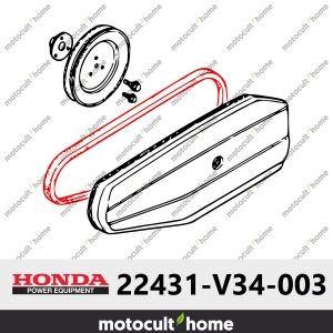 Courroie en V Honda 22431V34003 ( 22431-V34-003 )-20