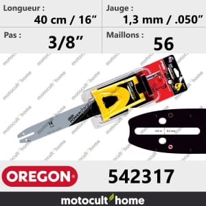 Guide de tronçonneuse Oregon 542317 Powersharp 40 cm-20