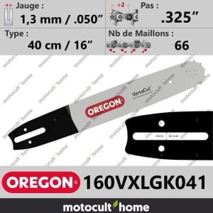 Guide de tronçonneuse Oregon 160VXLGK041 VersaCut 40 cm .325"-20