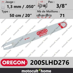 Guide de tronçonneuse Oregon 200SLHD276 Pro-Lite 50 cm 3/8"-20