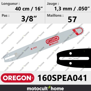 Guide de tronçonneuse Oregon 160SPEA041 Pro-Lite 40 cm-20