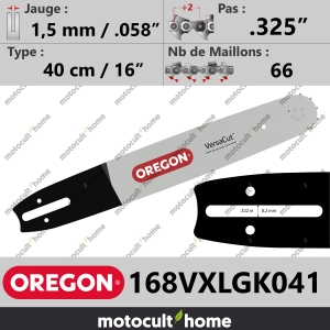 Guide de tronçonneuse Oregon 168VXLGK041 VersaCut 40 cm .325"-20